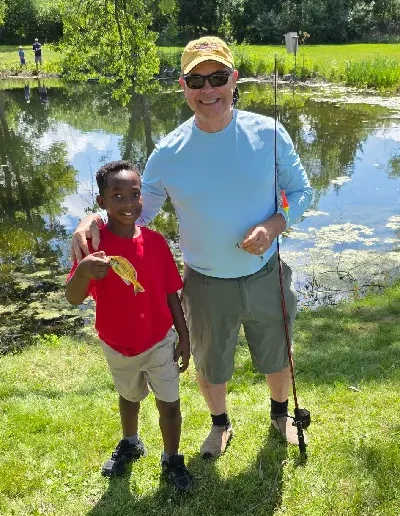 kid fishing